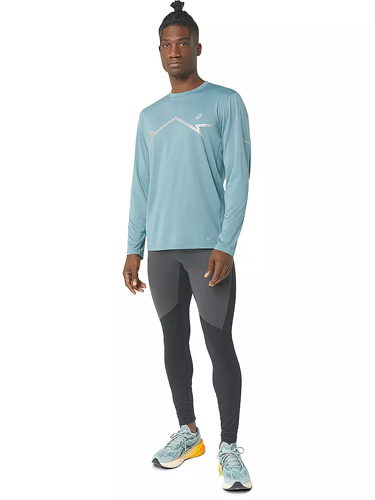 ASICS | Herren Laufshirt Lite-Show LS Top | Pétrole