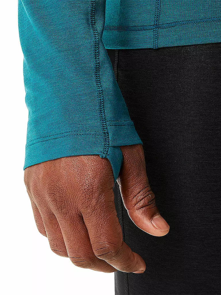 ASICS | Herren Laufshirt Winter Run LS Top | Pétrole