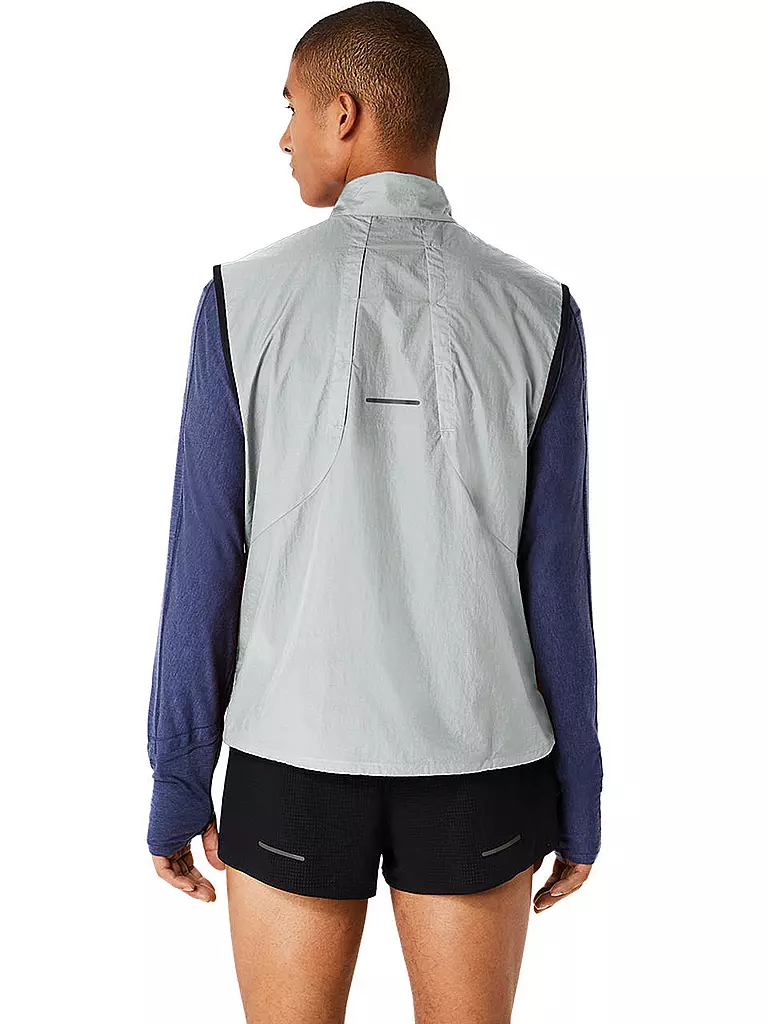 ASICS | Herren Laufweste METARUN™ Packable Vest | Gris