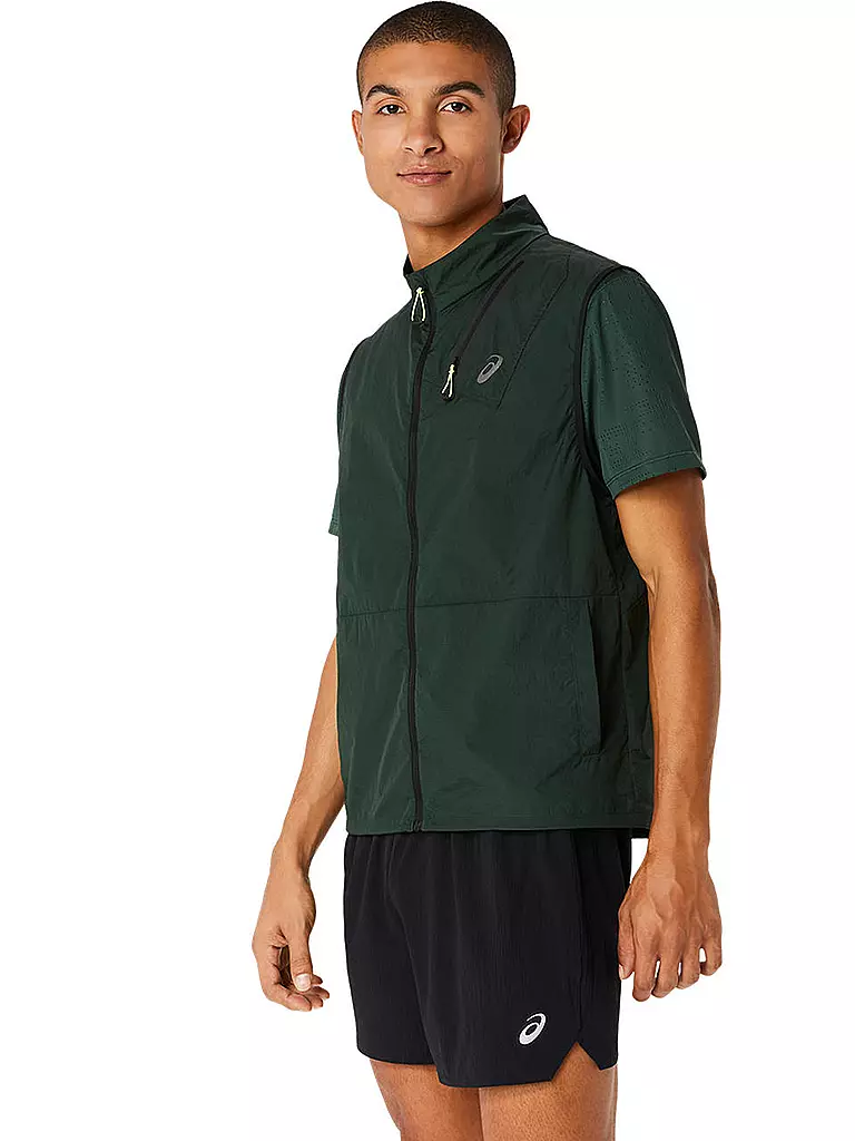 ASICS | Herren Laufweste METARUN™ Packable Vest | Olive