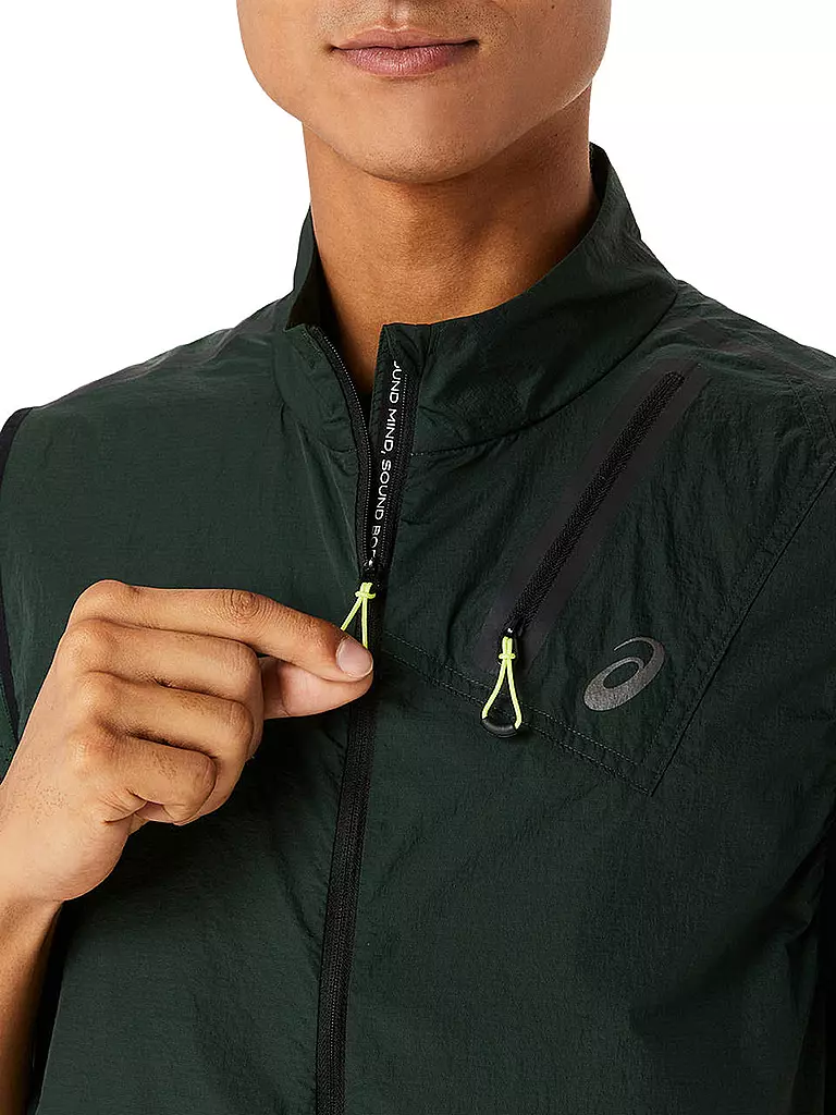 ASICS | Herren Laufweste METARUN™ Packable Vest | Olive
