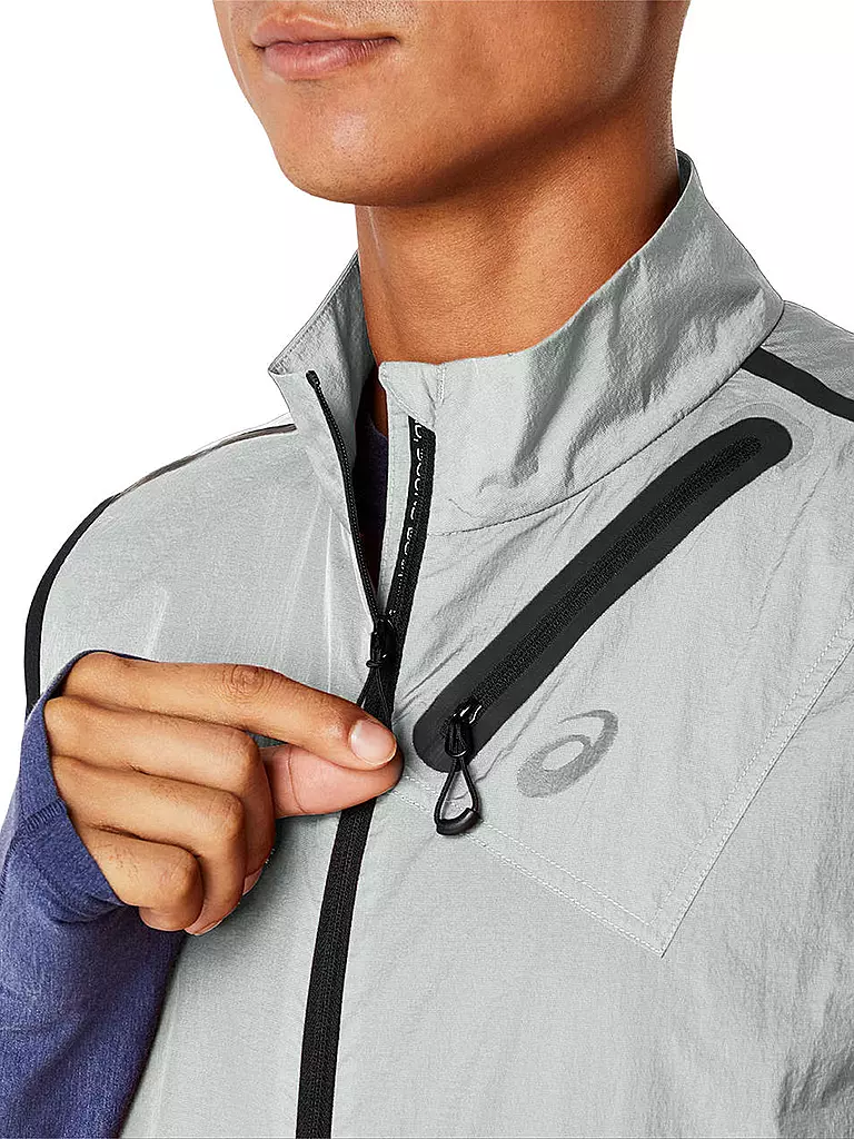 ASICS | Herren Laufweste METARUN™ Packable Vest | Gris