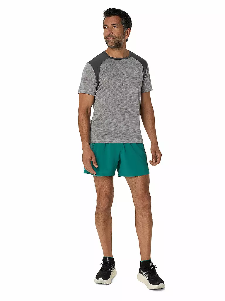ASICS | Short de course 2 en 1 Road 5in pour homme | Pétrole