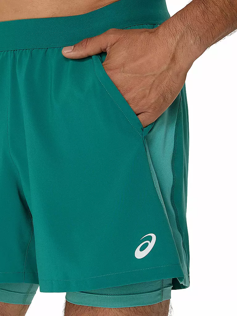 ASICS | Short de course 2 en 1 Road 5in pour homme |