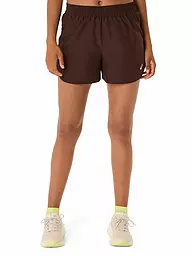 ASICS | Short de course pour femmes Nagino Run Adjustable 4 pouces | Marron