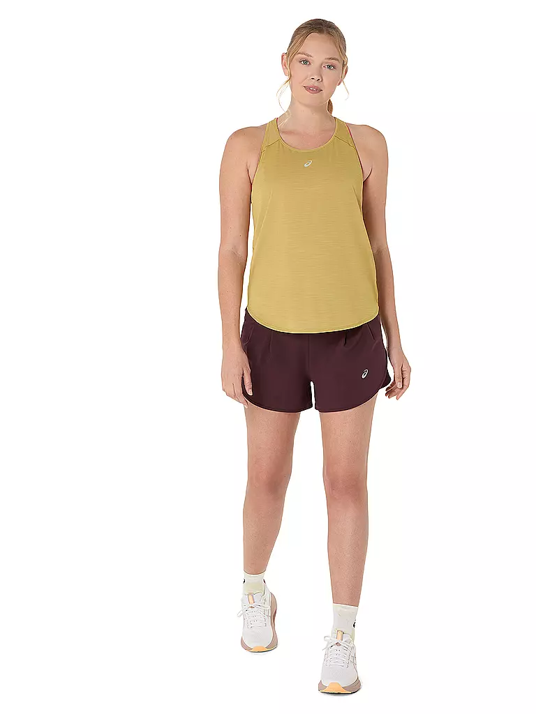 ASICS | Short de course pour femmes Road 3,5 in | Rouge foncé