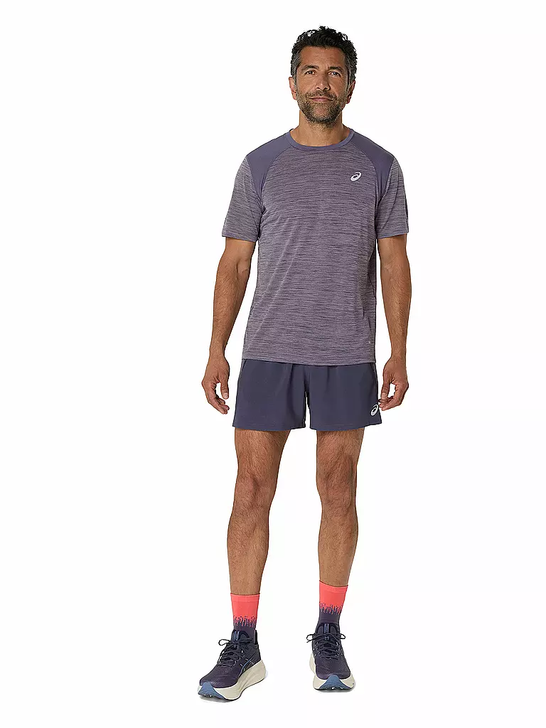 ASICS | Short de course pour hommes Road 5 pouces | Bleu foncé
