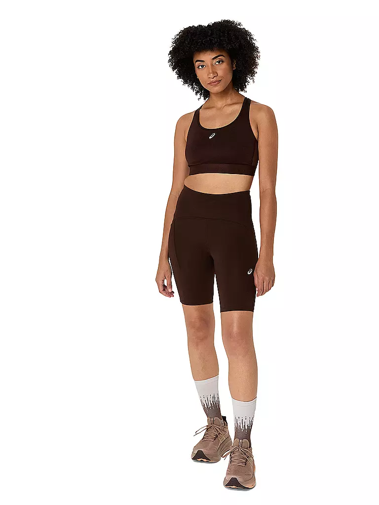 ASICS | Soutien-gorge de sport pour femmes Road Compression High Support | Marron