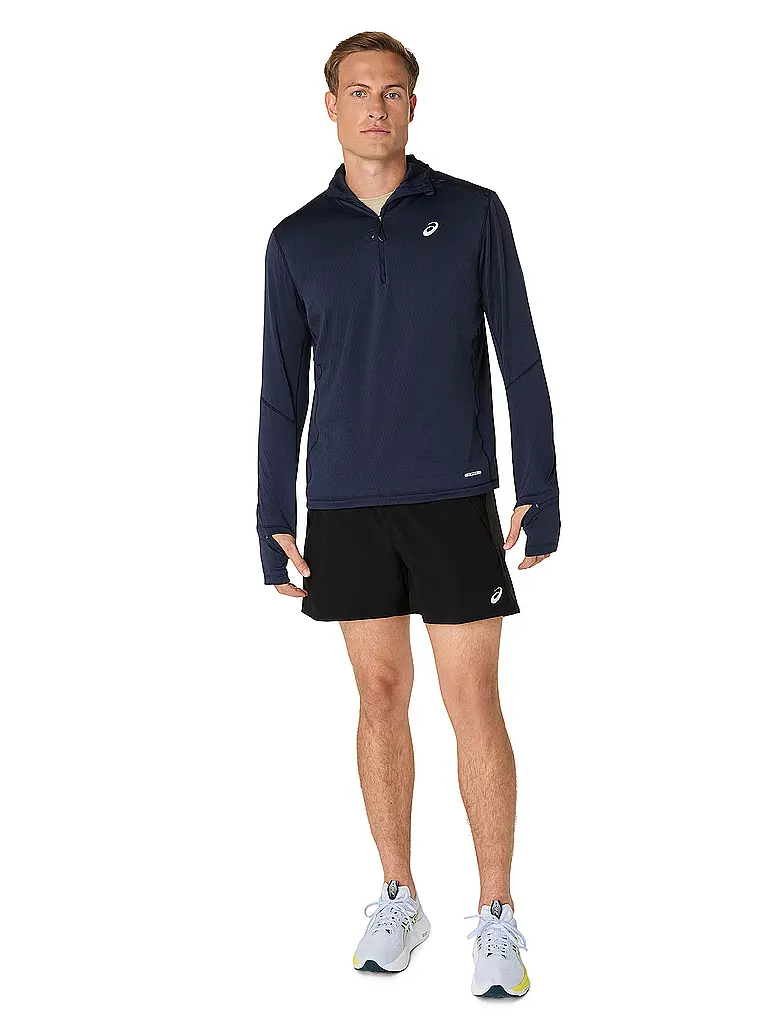 ASICS | Sweat à capuche de course pour homme Road Winter | Bleu foncé