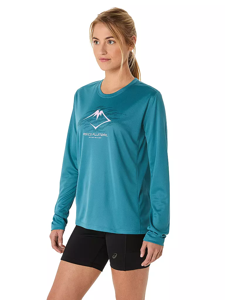 ASICS | T-shirt de course à manches longues Fujitrail Logo pour femmes |