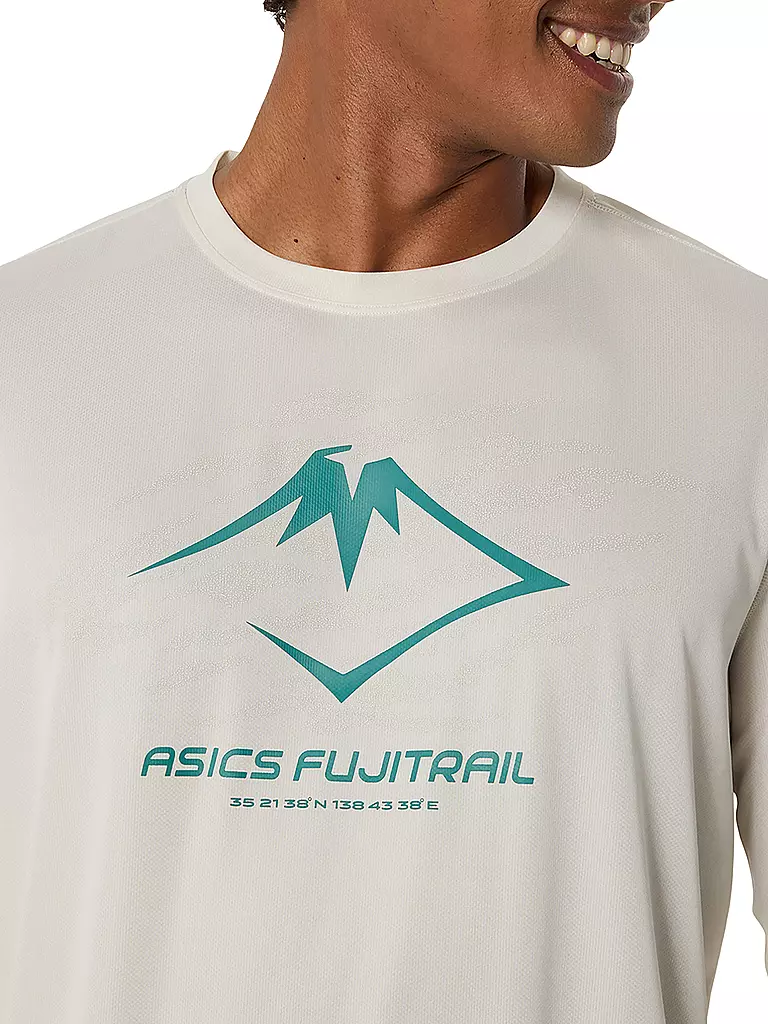 ASICS | T-shirt de course à manches longues Fujitrail Logo pour hommes |