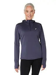 ASICS | T-shirt de course à pied pour femmes Road Winter Hoodie | Bleu foncé