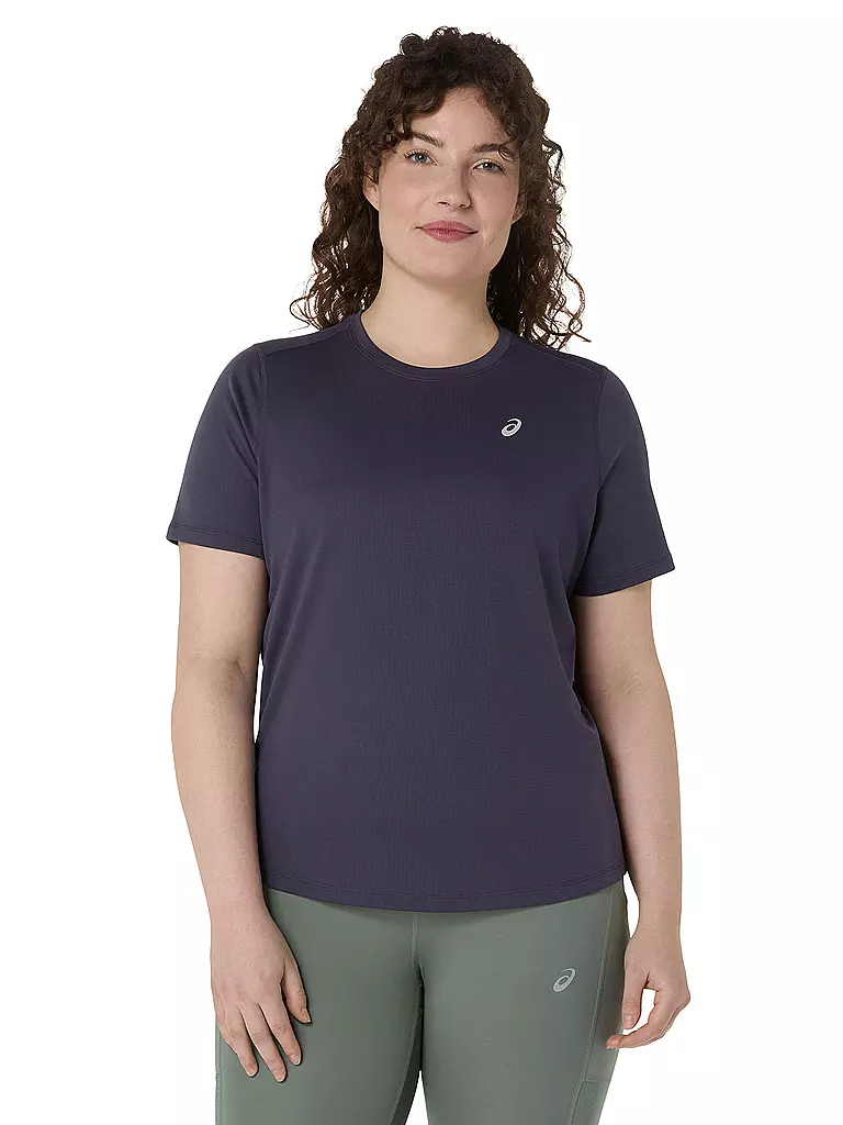 ASICS | T-shirt de course Core pour femmes | Bleu foncé