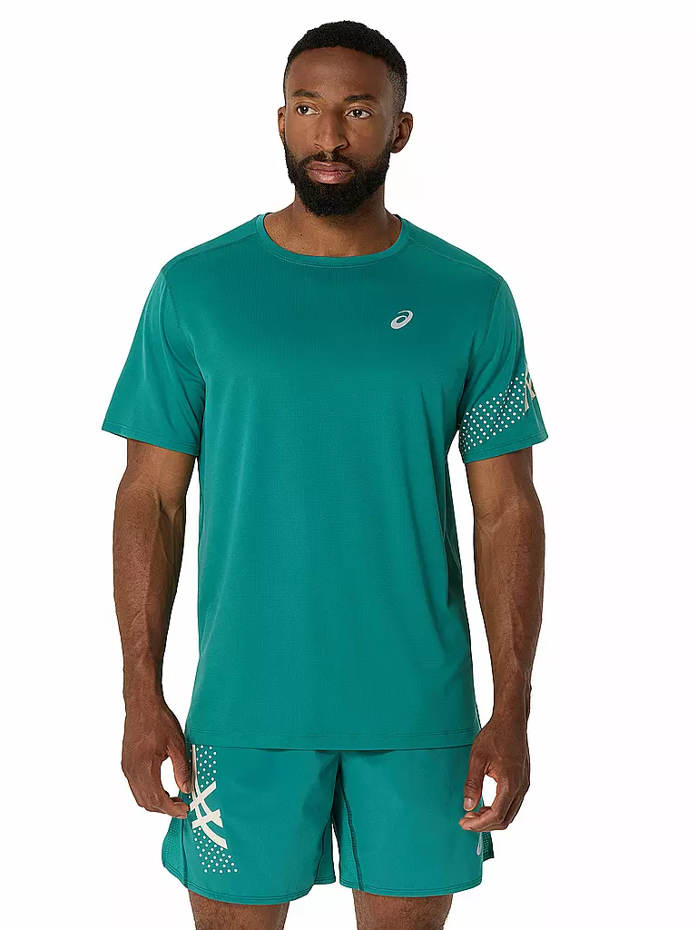 ASICS | T-shirt de course Icon pour homme | Pétrole