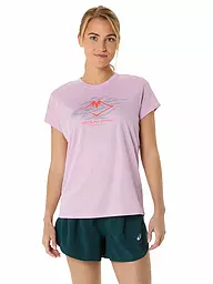 ASICS | T-shirt de course pour femmes Fujitrail Logo SS Top | Rose