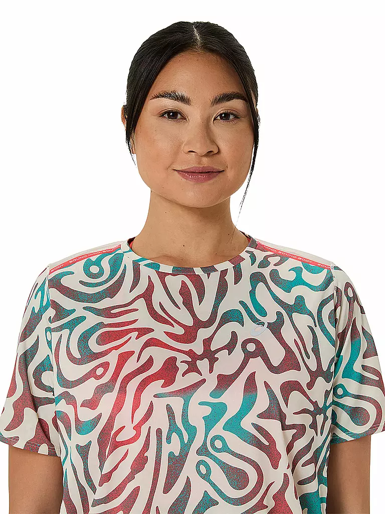 ASICS | T-shirt de course pour femmes Road All Over Print SS Top |