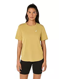 ASICS | T-shirt de course pour femmes Road SS Top | Moutarde