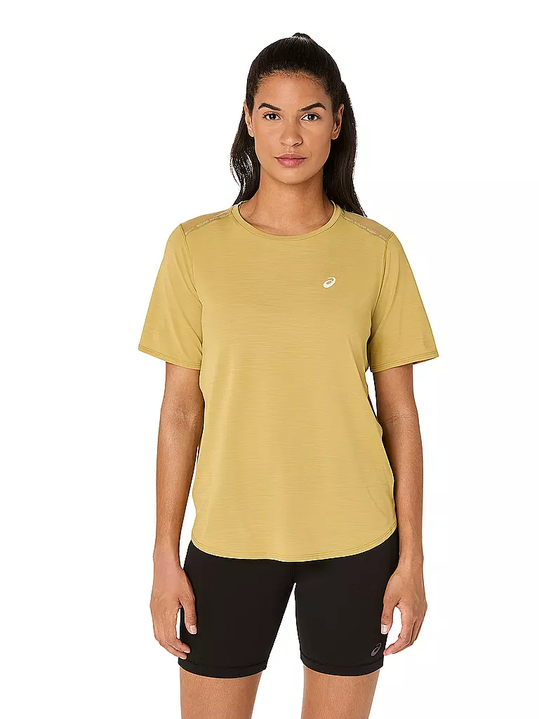 ASICS | T-shirt de course pour femmes Road SS Top | Moutarde