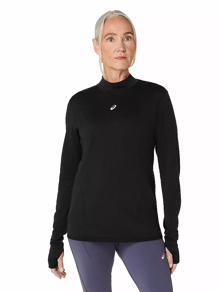 ASICS | T-shirt de course pour femmes Road Winter Seamless | Noir