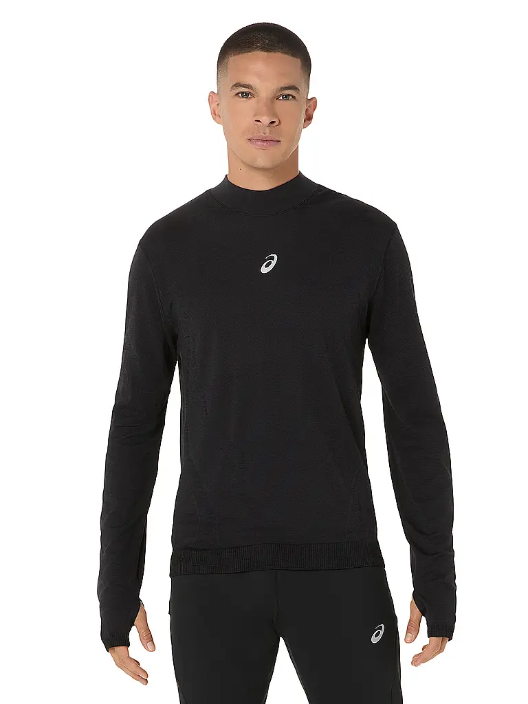ASICS | T-shirt de course pour homme Road Winter Seamless | Noir