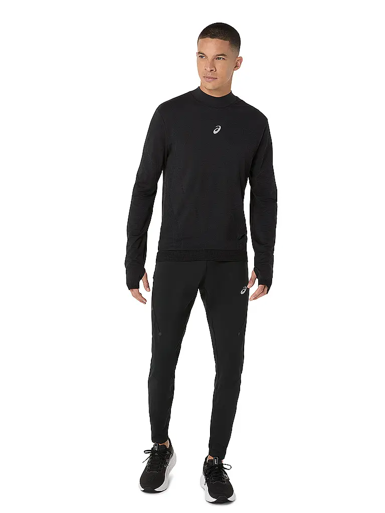 ASICS | T-shirt de course pour homme Road Winter Seamless | Noir