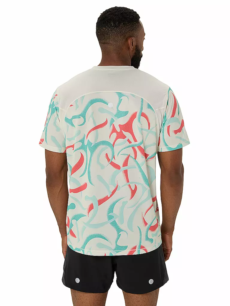 ASICS | T-shirt de course pour hommes Road All Over Print SS Top |