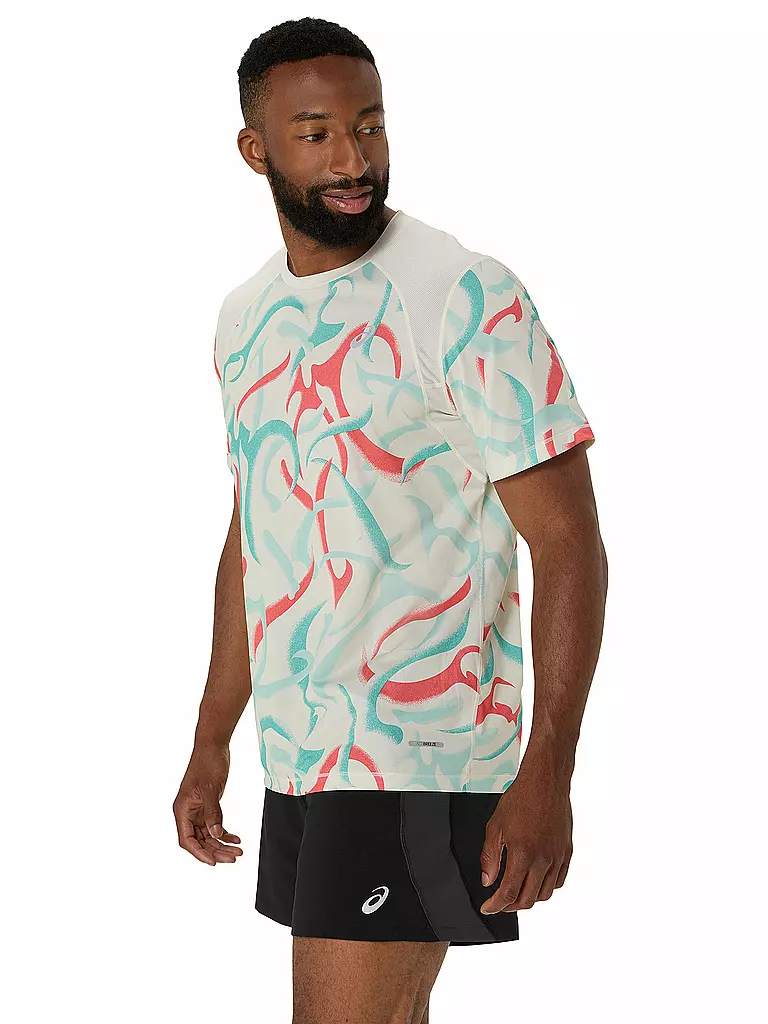 ASICS | T-shirt de course pour hommes Road All Over Print SS Top |