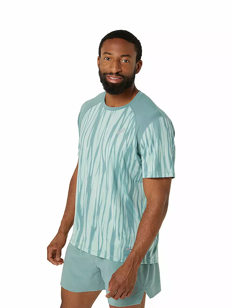 ASICS | T-shirt de course pour hommes Road All Over Print SS Top |