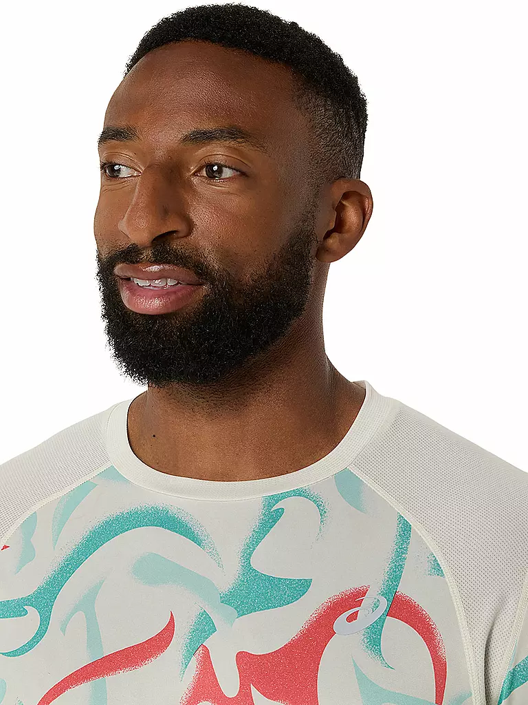 ASICS | T-shirt de course pour hommes Road All Over Print SS Top |
