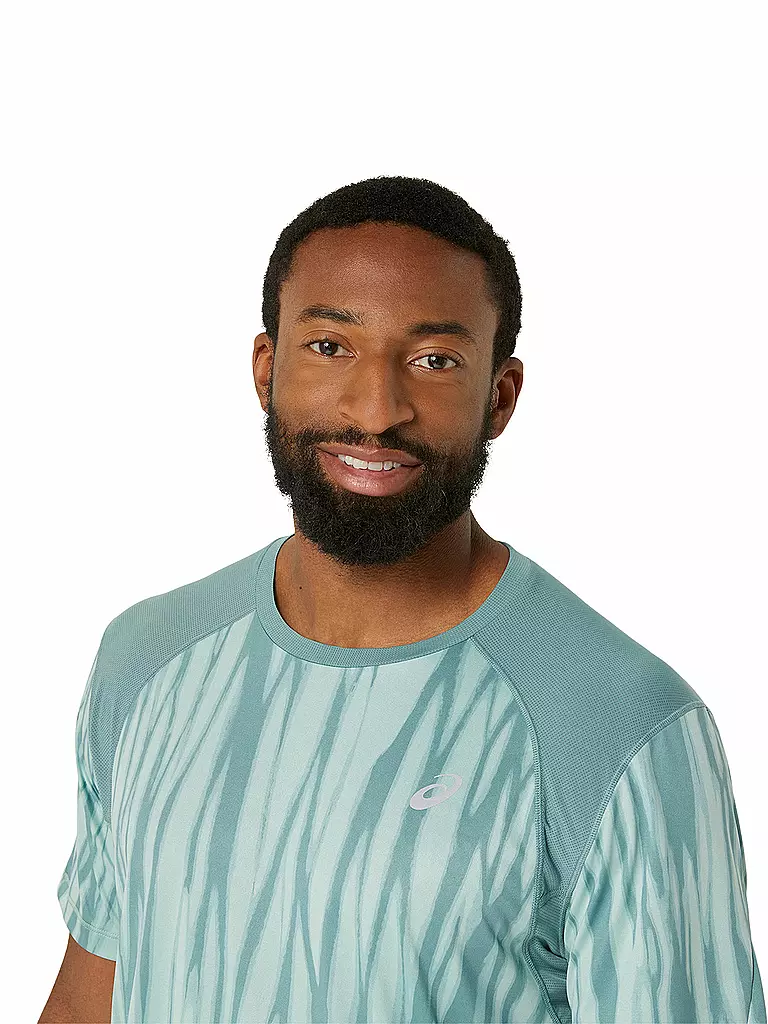 ASICS | T-shirt de course pour hommes Road All Over Print SS Top |