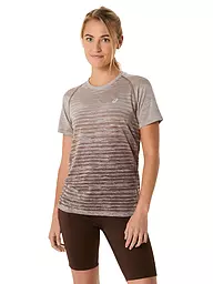 ASICS | T-shirt de course sans coutures à manches courtes pour femmes | Marron
