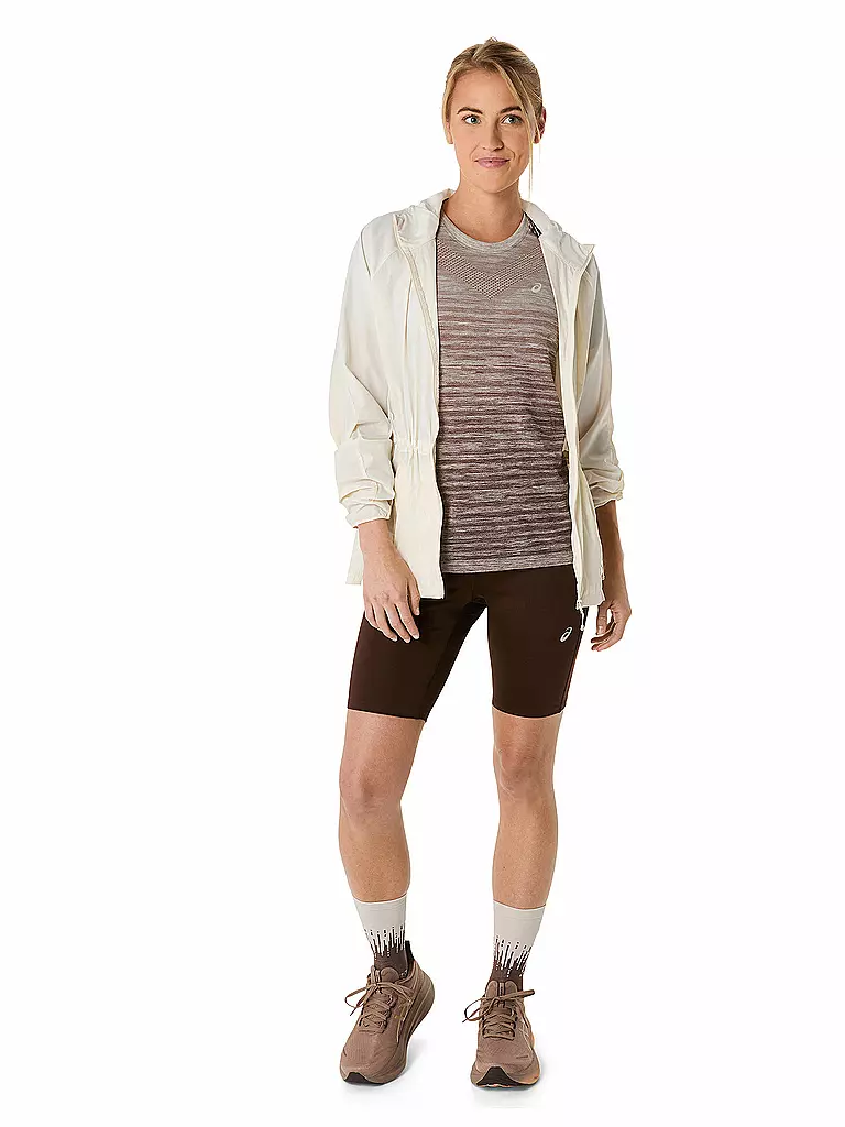 ASICS | T-shirt de course sans coutures à manches courtes pour femmes | Marron