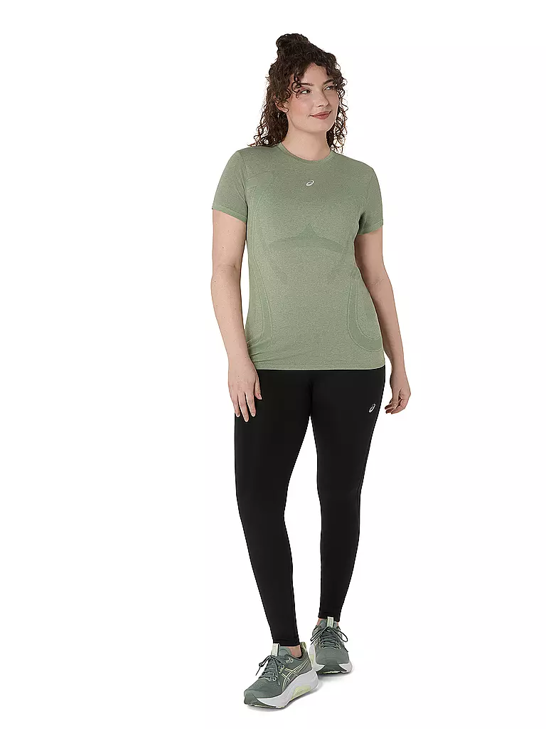 ASICS | T-shirt de course sans coutures Road pour femmes | Olive