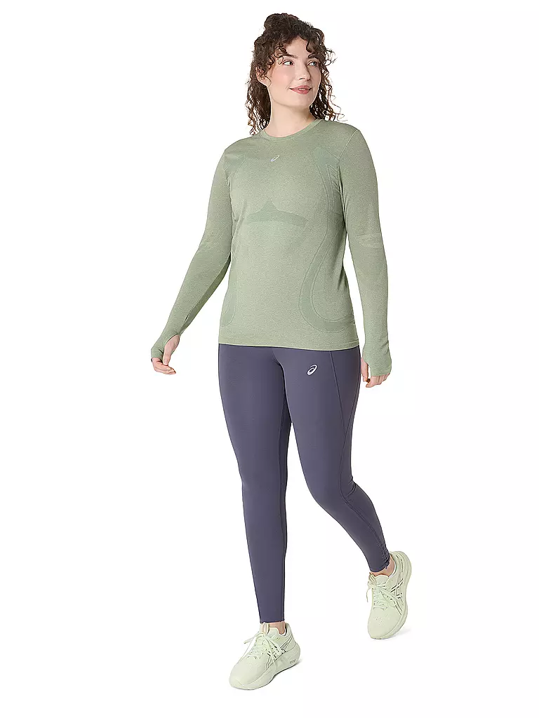 ASICS | T-shirt de course sans coutures Road pour femmes | Olive