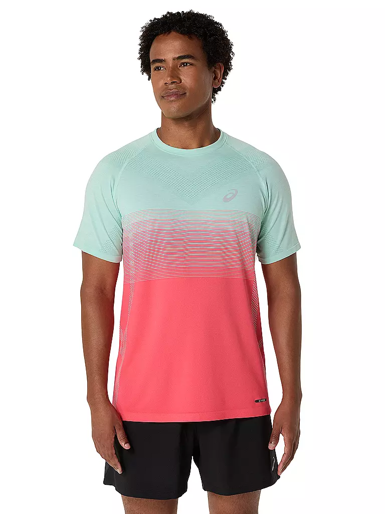 ASICS | T-shirt de course sans coutures SS pour hommes | Multicolore