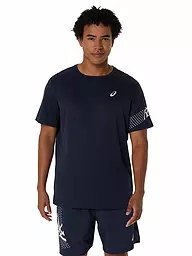 ASICS | T-shirt de course Icon pour homme | Bleu foncé