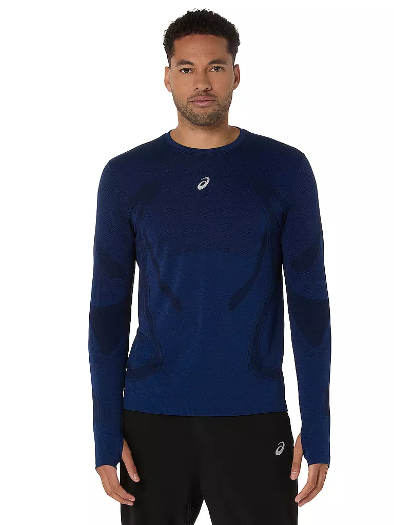 ASICS | T-shirt de running homme Road Seamless | Bleu foncé