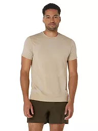 ASICS | T-shirt de running sans coutures Road pour homme | Beige