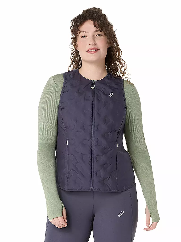 ASICS | Veste de course Nagino Run pour femmes | Bleu foncé