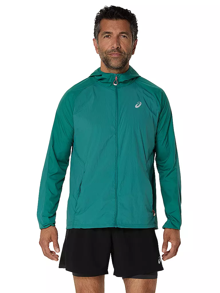 ASICS | Veste de course pour homme Road Packable | Pétrole