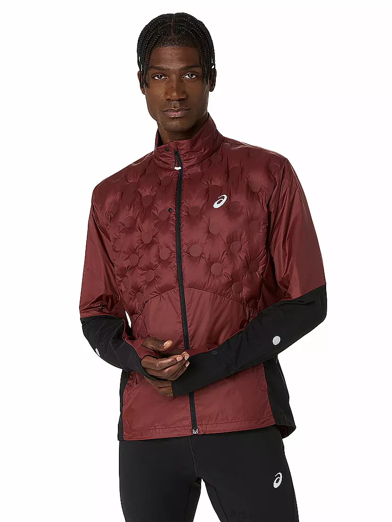 ASICS | Veste de running d'hiver Road pour hommes | Rouge foncé
