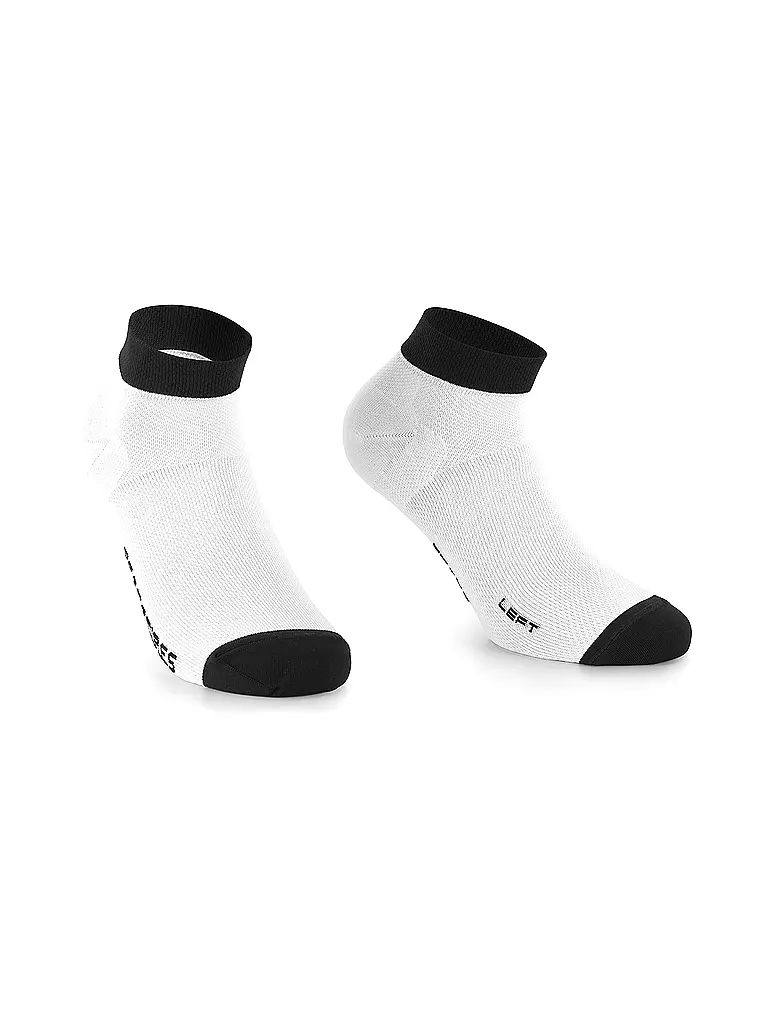 ASSOS | Chaussettes de cyclisme femme RS Superléger Low | Blanc
