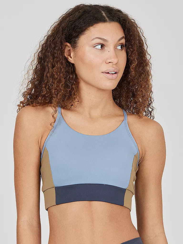 ATHLECIA |  Damen Sport-BH Sukey Low Support | Bleu clair