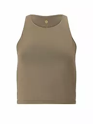 ATHLECIA | Débardeur de fitness court Rihal pour femmes | Olive