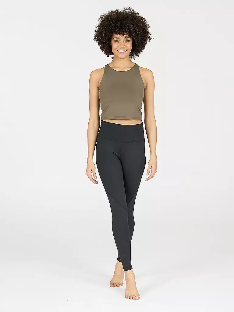 ATHLECIA | Débardeur de fitness court Rihal pour femmes | Olive