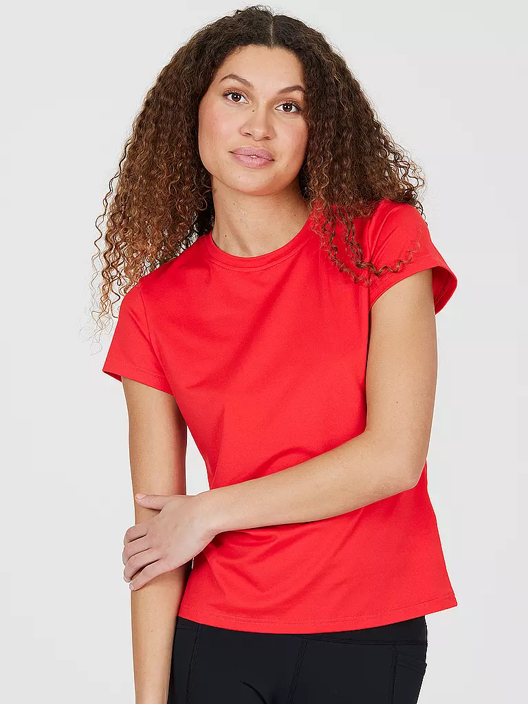 ATHLECIA | Damen Fitnessshirt Almi | Rouge