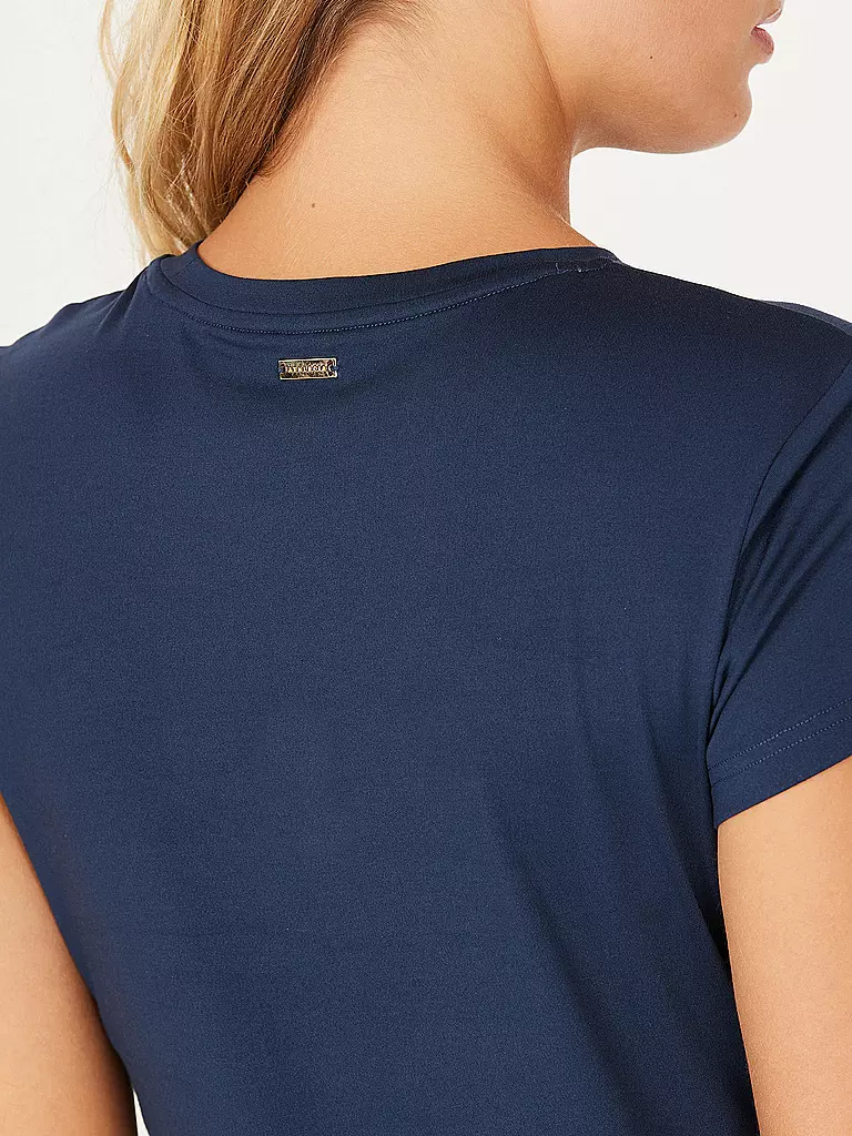 ATHLECIA | Damen Fitnessshirt Almi | Bleu foncé