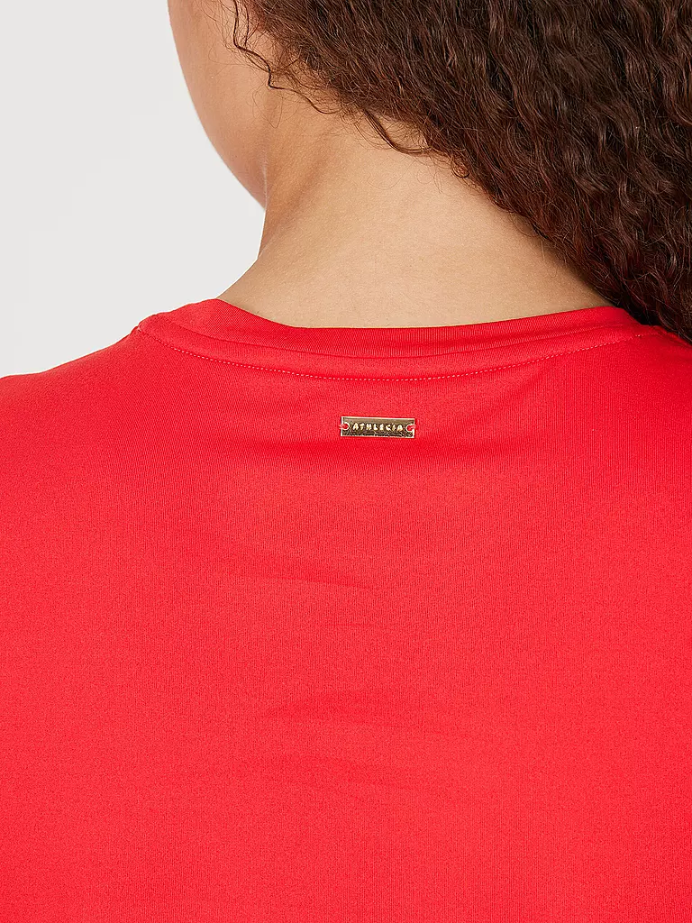 ATHLECIA | Damen Fitnessshirt Almi | Rouge