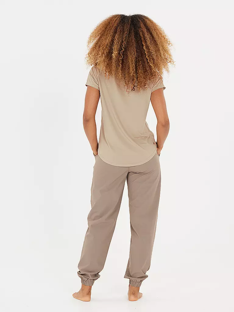 ATHLECIA | Damen Fitnessshirt Gaina  | Camel