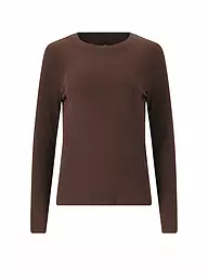 ATHLECIA | T-shirt de fitness Lankae pour femmes | Marron